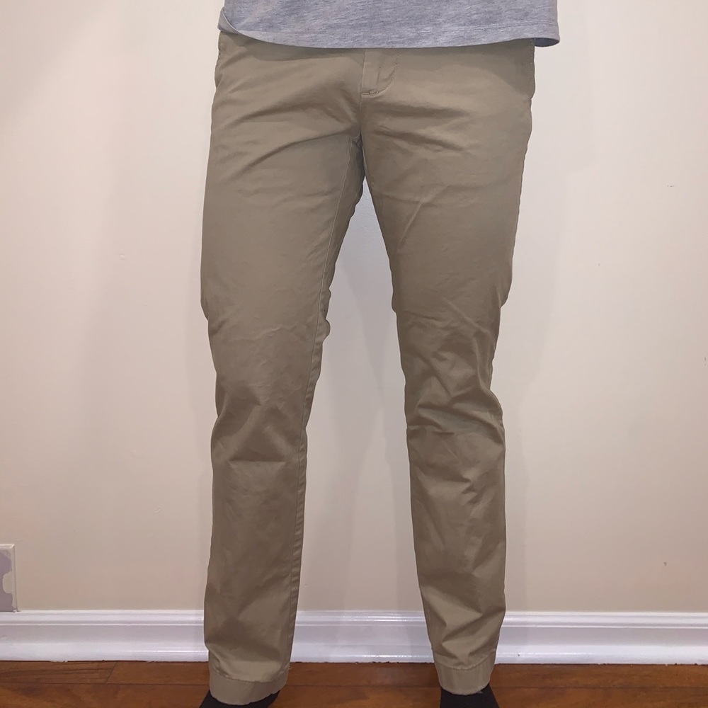TOMMY HILFIGER PANTS TAN